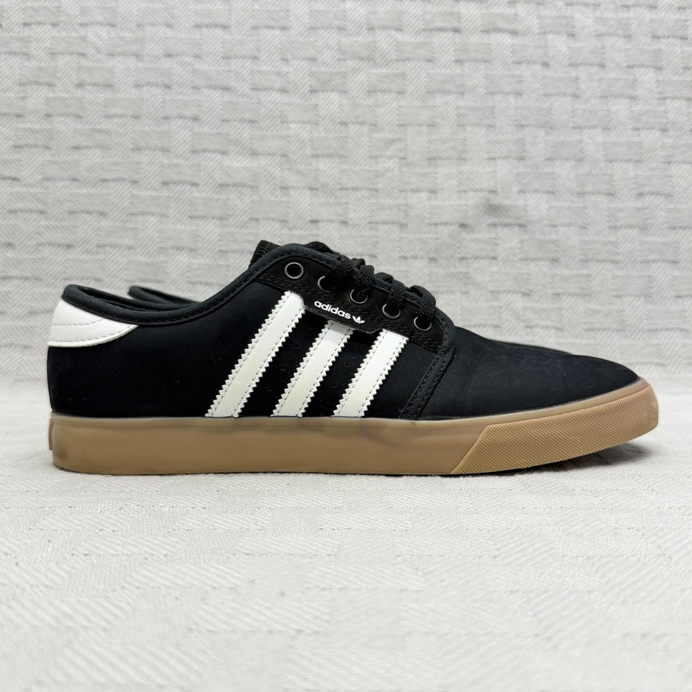 Adidas Originals Seeley Black Mens Size 8 EE6136 Gum